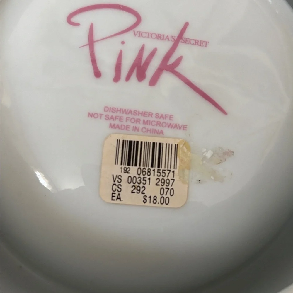 Victoria’s Secret PINK vintage dog bowl